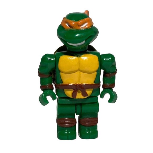 TMNT Teenage Mutant Ninja Turtles Lot 5 Action Figures Disc Michelangelo Raphael - Picture 4 of 15